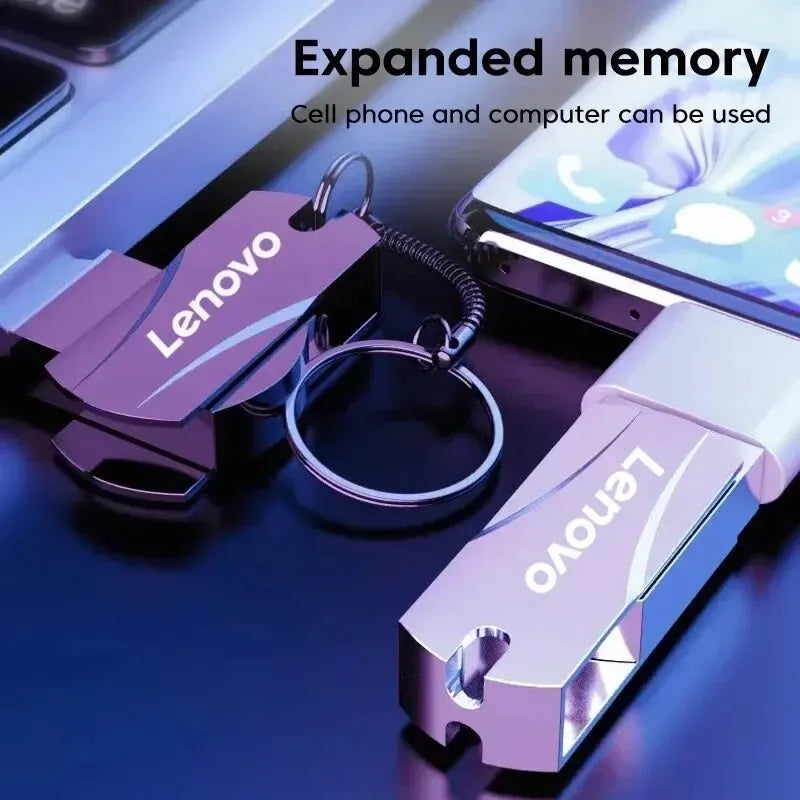 Metal 2TB USB Flash Drive USB 3.0 High Speed File Transfer U Disk 16TB 8TB Ultra-Large Capacity Waterproof USB Memory