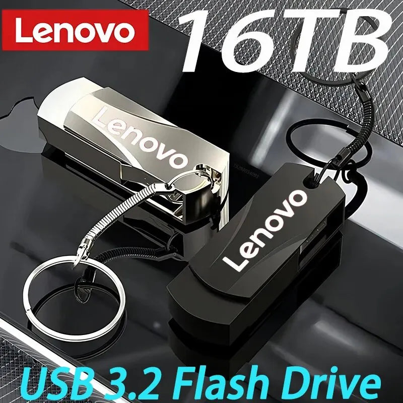 Metal 2TB USB Flash Drive USB 3.0 High Speed File Transfer U Disk 16TB 8TB Ultra-Large Capacity Waterproof USB Memory